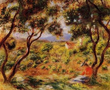 Pierre Auguste Renoir : The Vineyards of Cagnes